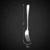 Serie Baishida 1010 Cuchillo y Tenedor para Comida Occidental Acero Inoxidable Vajilla Cuchillo para Bistec Cuchara de Mesa Tenedor de Mesa Cucharilla de Té Juego de Cuatro Piezas