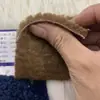 Tejido para prendas de vestir de lana de cordero de grano pequeño engrosada, lana de cordero acrílica, lana de cordero merino, cachemir de grano