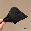 Novo Estilo de Verão Grande Presilha de Cabelo Triangular para Mulheres, Grampo de Cabelo de Alta Qualidade e com Volume para a Parte de Trás da Cabeça, Acessório de Cabelo de Renda