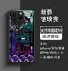 Capa de Celular Estilo Mecânico Tiktok para iPhone17Pro É Adequada para Apple 16Promax Capa de Celular de Vidro Temperado