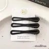 Presilhas de Cabelo Coloridas Dopamina de Alta Qualidade Estilo Coreano para Mulheres, Franjas Laterais, Grampos de Pato Doces, Acessórios de Cabelo