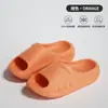 Chinelos Simples Femininos Verão Externo Sensação de Alto Padrão Solado Grosso Externo Tubarão Pequeno Antiderrapante Silencioso Design de Casal Sandálias