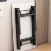 Mesa Baja Plegable, Mesa Cuadrada Simple para Exteriores, Mesa de Comedor para Casa de Alquiler y Dormitorio, Mesa Pequeña de Piso para Montaje de Puesto, Mesa de Comedor Rectangular