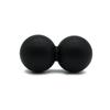 Bola de Fáscia de Silicone Elástico Relaxamento Muscular Mão, Pé, Ombro e Pescoço Bola de Massagem Relaxamento de Pontos de Acupuntura Yoga Fitness Bola Dupla Amendoim