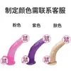 Dildo Simulador com Ventosa para Mulheres, Brinquedo Sexual para Masturbação, Massagem e Treinamento, Atacado de Produtos Adultos