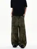 Muxi Ropa Estilo Americano Moderno High-Street Exterior Estampado de Camuflaje Pantalones Cargo para Hombre Sueltos Paracaidista Pantalones Casuales