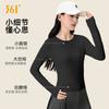 Roupas de Yoga 361 para Mulheres 2025 Novas Roupas Fitness Roupas de Treino Camada Base Térmica para Corrida Tops Esportivos de Manga Longa