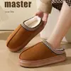 Pantuflas de Peluche 2026 Nuevas Cálidas Antideslizantes de Invierno para Mujer, para Interior, Hogar, Pantuflas de Algodón de Invierno para Mujer