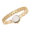 Reloj Pulsera de Perlas Redondas con Diamantes Moda Coreana Comercio Electrónico Transfronterizo Amazon Piel de Camarón Europa, América y Sudeste Asiático Reloj de Venta Caliente
