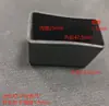 Manguito Cuadrado de Silicona Resistente a Altas Temperaturas, Manguito Plano, Manguito con Brida, Plástico Pulverizado, Pintura Pulverizada, Galvanoplastia, Electrodeposición, Protección Anticolisión, Tapa de Goma