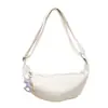 Bolso tipo dumpling elegante transfronterizo 2026 otoño nuevo bolso de un solo hombro bandolera bolso para el antebrazo de viajero bolso de moda simple casual