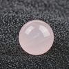 Bola de Cristal Amatista Natural de 2 cm Cuentas Redondas Accesorios para Joyería DIY Cuentas Sueltas Bola Feng Shui Decoración del Hogar Artesanía con Gemas