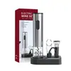 Set de Abrebotellas Eléctrico de Regalo Base para Fácil Almacenamiento Set de Vino Abrebotellas Eléctrico Venta al por Mayor Vino Set de Vino