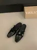 Primer Encuentro con las Zapatillas de Media Pantufla Mary Jane Retro de Nicho para Mujer, Nuevas para Primavera/Verano 2026, con Aumento Oculto de Altura y Punta Cuadrada, Estilo Fácil de Usar