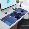 Juego Cyberpunk Tecnología Futurista Alfombrilla de Ratón Súper Grande Tecnología de Gaming E-Sports Alfombrilla de Oficina Extra Grande Borde Antideslizante con Bloqueo