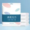 Toalla de Limpieza Comprimida, Engrosada, Empaquetada Individualmente para Viaje, Toalla Facial Desechable de Algodón Puro, Tamaño Grande, Esencial para Salir, Toalla Limpiadora