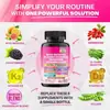 Amazon Más Vendido Transfronterizo Cápsulas de Ashwagandha Magnesio Sudafricano + Cápsulas de Inositol D Cortisol En Stock en el Extranjero Se Puede OEM