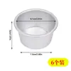 Molde para Pastel B06 Transfronterizo Pastel de Lava Anodizado Pastel de Crema Vaso para Muffin Accesorios para Hornear Pastel al por Mayor