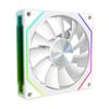 Ventilador de chasis host de 12 CM con emisión de luz externa de cuatro generaciones Prism 4, sincronización de luz divina ARGB, control de temperatura PWM, ventilador de enfriamiento