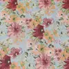 Atacado em Estoque Tecido Jacquard Poliéster-Algodão Padrão Floral Vintage Jaqueta da Moda Roupas de Algodão Tecido para Sofá Infantil