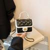 Bolso Mini de Cadena Acolchado Nuevo para Niñas 2026, Bolso de Mano Estilo Chanel, Bolso Cruzado, Bolso Cuadrado Pequeño de Mezclilla a la Moda, Trendy