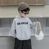 Conjunto de tres piezas de chaleco de cuero de otoño para niño, Elegante conjunto de pantalón con estampado de leopardo de moda para bebé niño para primavera y otoño, Ropa para niños Sudadera coreana