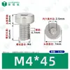 Tornillos Hexagonales Cabeza de Copa Gb7984 Acero Inoxidable 304 Cilíndricos Cabeza Delgada Hexagonales Máquina Tornillos Pernos M2-M12