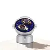2026 Enrollador de Relojes de Gama Alta Práctico y Exquisito con Doble Compartimento para Relojes, Carga Totalmente Automática, Caja de Relojes con Almacenamiento y Exhibición de Regalo