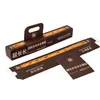 Caja de Embalaje Personalizada Caja para Tartaletas de Huevo Super Larga Larga Larga Larga Caja de Color Cartulina Blanca Caja de Avión Fábrica de Impresión de Lotes Pequeños Hecho a Medida