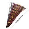 Accesorios de ratán simulado de 65 cm, pulseras tejidas a mano de bricolaje, decoraciones para tarros de dulces, bayas de ratán de colores