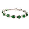 Pulseira AAA gota d'água zircônia incrustada pulseira pulseira feminina pulseira europeia e americana joias atacado fábrica direta pulseira