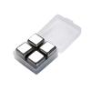 Penrich Acero Inoxidable Cubo de Hielo 304 Grado Alimenticio Congelado Hielo Piedra para Vino Set Metal Hielo Grano Vino Tinto Whisky Cubo de Hielo