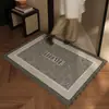 Capachos de Luxo Leve de Alta Qualidade, Tapetes de Entrada, Carpete de Porta, Capachos de Linho Antiderrapantes e Resistentes a Manchas para Casa, Podem Ser Cortados