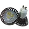 Suministro Directo de Fábrica MR16 alta potencia 3X1W forma de viento plana galvanizado Copa de Lámpara LED Kit de Carcasa