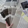 Calcetines de doble costura para mujer, calcetines de punto medio sin costuras para otoño e invierno, estilo universitario coreano, color liso, versátiles, acanalados verticales, calcetines largos