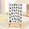 Em estoque Nail Art Rosa Nail Art Estilo Diablo Nail Art Estilo Japonês com Adesivos Decalques Adesivos para Unhas Adesivos de Nail Art Exquisitos