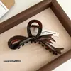 Estilo Novo de Verão Plissado Fashionável High-End Presilha de Laço Grampo de Cabelo Doce Presilha de Tubarão Acessórios de Cabelo na Parte de Trás da Cabeça Promoção Especial