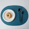Jogo Americano Impermeável à Prova de Óleo Não Lavável Tapete de Isolamento Térmico Senso Avançado Luxo Leve Jogo Americano para Jantar Ocidental Tapete de Mouse Antiderrapante Tapete de Mesa à Prova de Sujeira