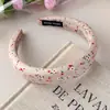 Doce Faixa de Cabelo Floral para Mulheres 2026 Novo Estilo Uso Diário Faixa de Cabelo Fresca Versátil Acessório de Cabelo de Coroa Alta