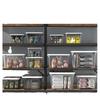 Caja de almacenamiento para el hogar, transparente, para guardar juguetes y artículos diversos, para ropa grande, para aperitivos, de plástico, al por mayor
