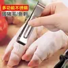Ferramenta de Remoção de Pêlos: Pinça de Aço Inoxidável para Remover Pelos de Porco, Penas de Frango e Pato, Espinhas de Peixe, Utensílio Doméstico de Cozinha