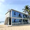 Casa Móvil, Casa Integrada de Acero Color, Solario, Alojamiento en Obra, Ensamblaje Sencillo, Casa Prefabricada Desmontable, Móvil
