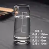 Conjunto de taças de vinho branco listradas, taça dispensadora de vinho 10ml especial criativa, pequena taça de vinho, conjunto dispensador de vinho doméstico