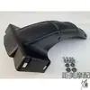 Guardabarros delantero de plástico para coche eléctrico, pedal modificado, guardabarros universal de PP para rueda trasera de motocicleta eléctrica, bloque de baldosa de barro