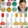 Comercio Exterior Navidad Niños Esmalte de Uñas a Base de Agua Joyería Gel Facial Lentejuelas Vestido Brillante Fiesta Festiva Fiesta