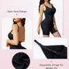 Mono de tirantes cruzados transfronterizo europeo y americano, body grande con espalda en U, levantamiento de cadera, espalda descubierta, pantalones abdominales, ropa moldeadora para mujer