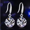 Pendientes de moda retro temperamento pendientes de moda versión coreana de joyería de Corea pendientes simples de circón para mujer joyería al por mayor