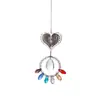 Joyería Temática de Animales, Bolas de Luz Decorativas, Colgantes de Ángeles, Ángeles Abeja, Colgantes de Cristal de Calavera en Forma de Corazón, Suministro Transfronterizo