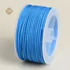 Corda Redonda Pequena 2mm 3mm Pulseira Artesanal Cordão para Colar Cordão para Pingente Fio para Joias Cordão DIY Venda por Atacado