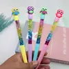Búho de Color Creativo Papelería de Escritura para Estudiantes Bolígrafo para Examen Celebridad de Internet Palo de Hada Bolígrafo de Gel de Arena Movediza Colorido
